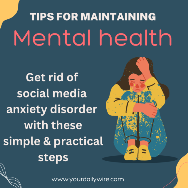 Social media anxiety disorder symptoms and tips